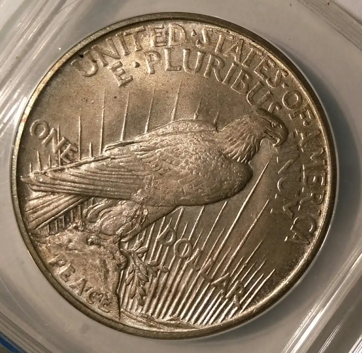 1921-Peace-Dollar:-Older-ANACS-Holder