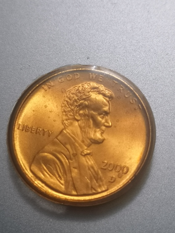 Lincoln-2000-D-Mint-State-In-Plastic