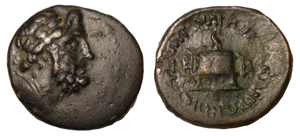 Mopsos-In-Cilicia-With--Zeus-Laureate-&-Lighted-Altar