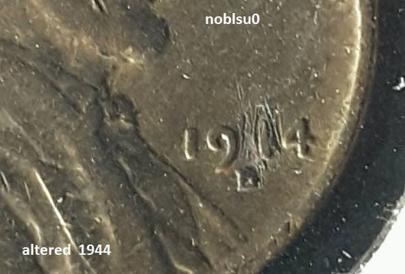 1914-D-Lincoln-Wheat-Cent-Fake---Altered-Date-1944-D
