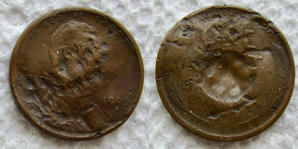 Cleaned-&-Damaged-1909-S-Wheat-Cent