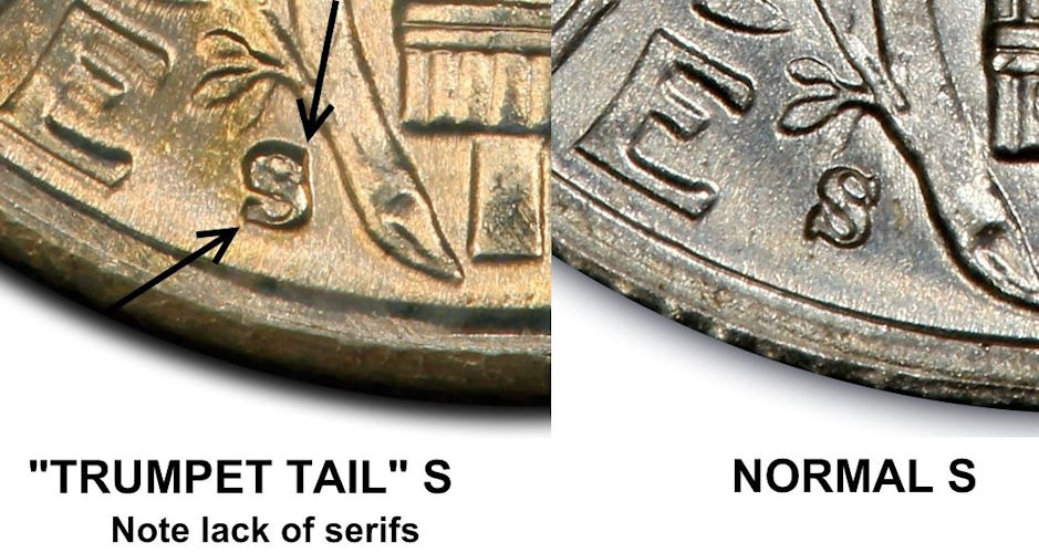 1943-S-Mercury-Dime-Is-This-A-Trumpet-Tail?-Fs511