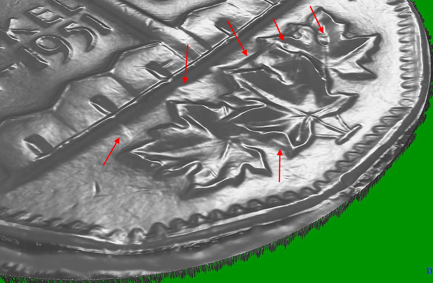 1951-5-Cents-Doubling-Leafs-Reverse?-And-What-About-Ear?