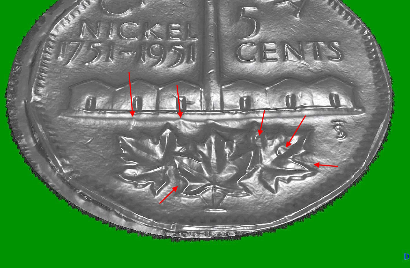 1951-5-Cents-Doubling-Leafs-Reverse?-And-What-About-Ear?