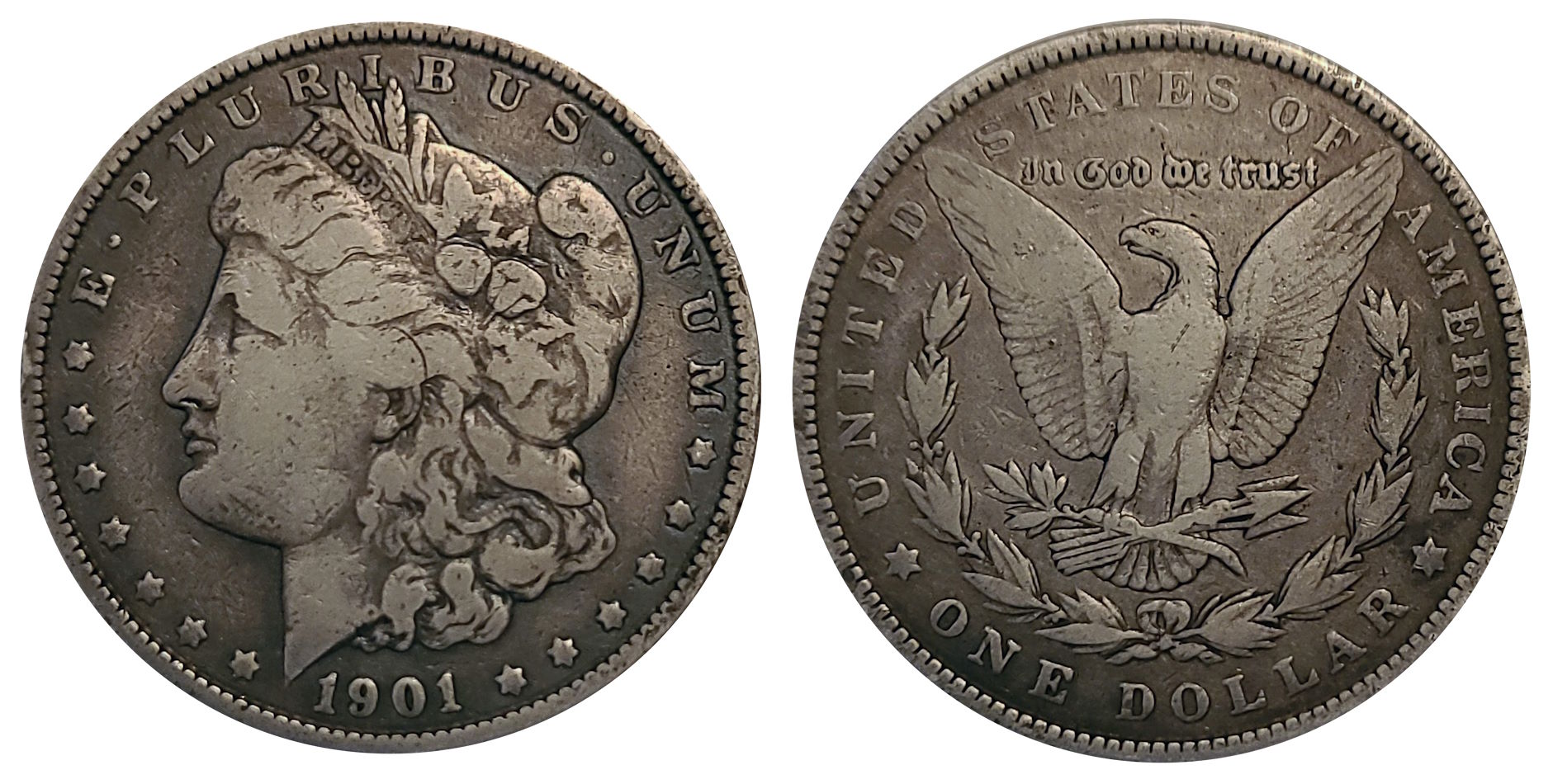 NumisƐd's-Morgan-Dollar-Date-Set