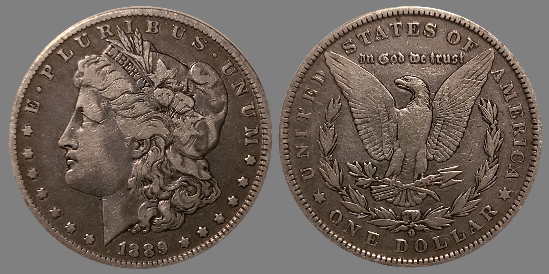 NumisƐd's-Morgan-Dollar-Date-Set
