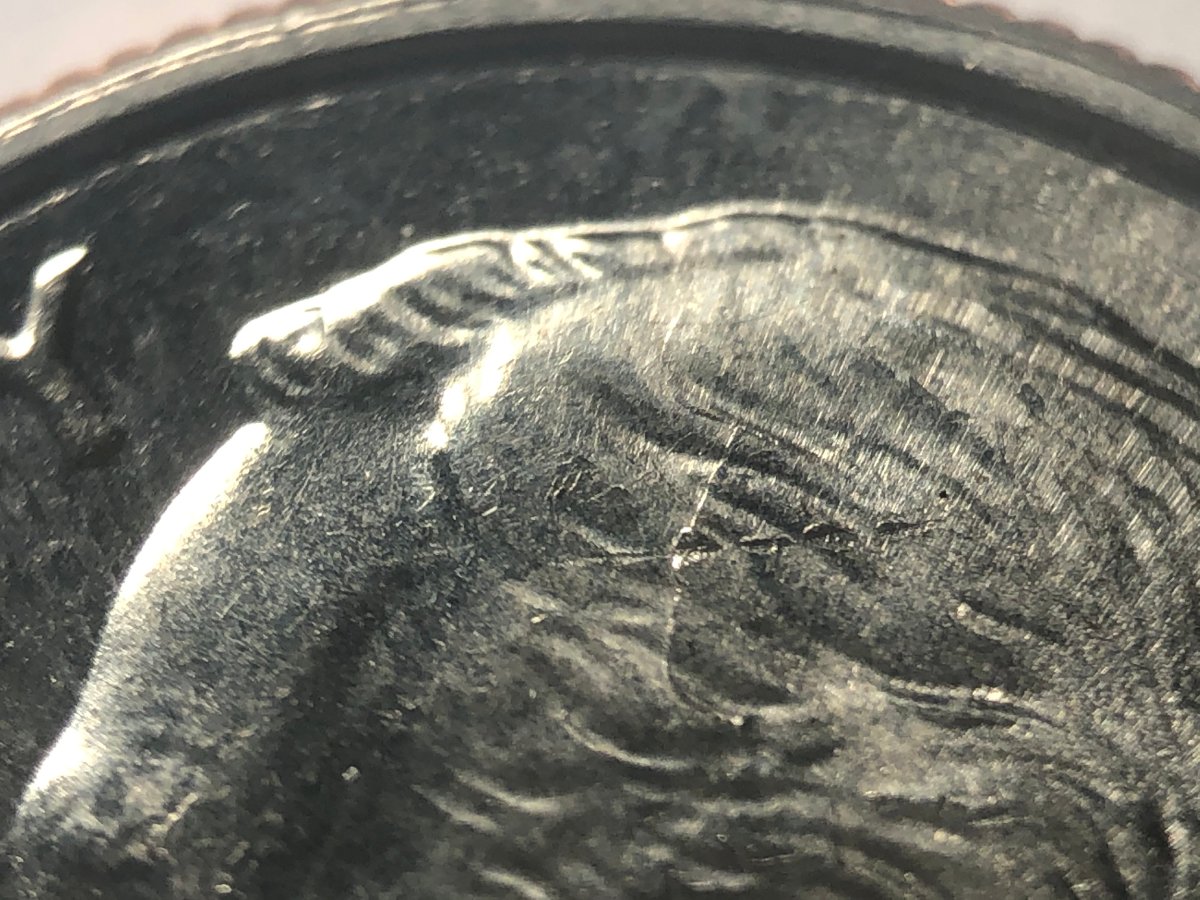 Die-Crack-On-A-2019-P-Dime