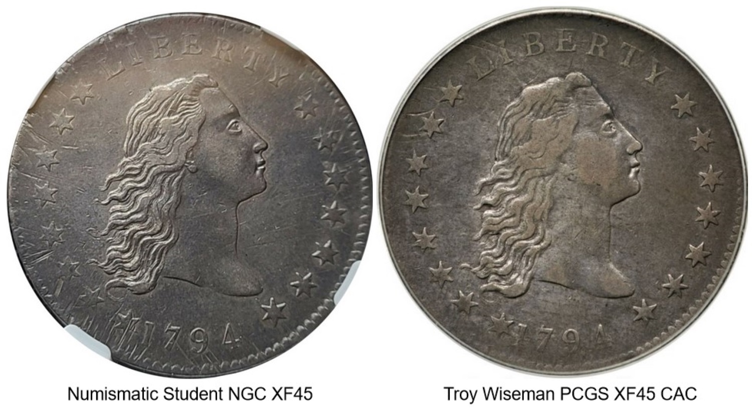 1794-$1-Silver-Dollar-Comparison---Round-2---Now-A-Million-Dollar-Coin?