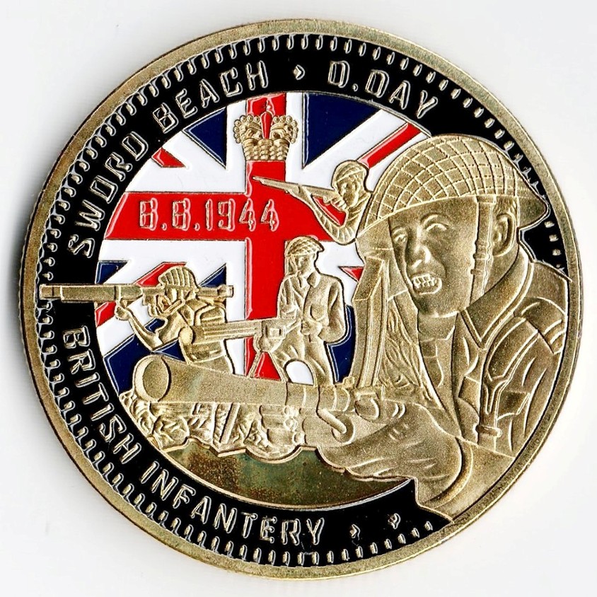 Post-A-Coin-Or-Medal-Devoted-To-A-Military-Subject
