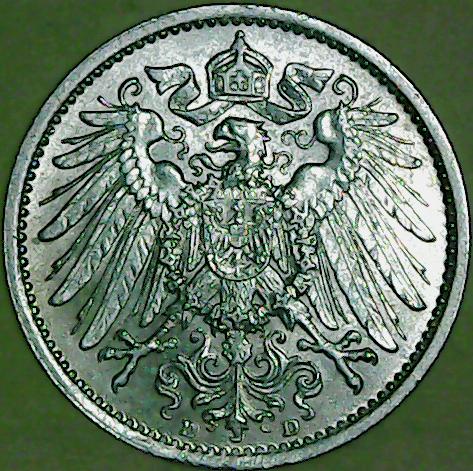 Germany-1-Mark-1915-D