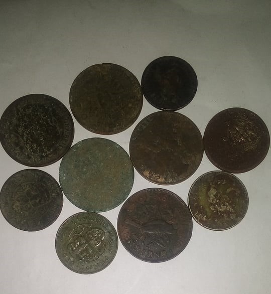 First-Coin-I-Found-A-Year-Ago-And-Recently-Found-Coins