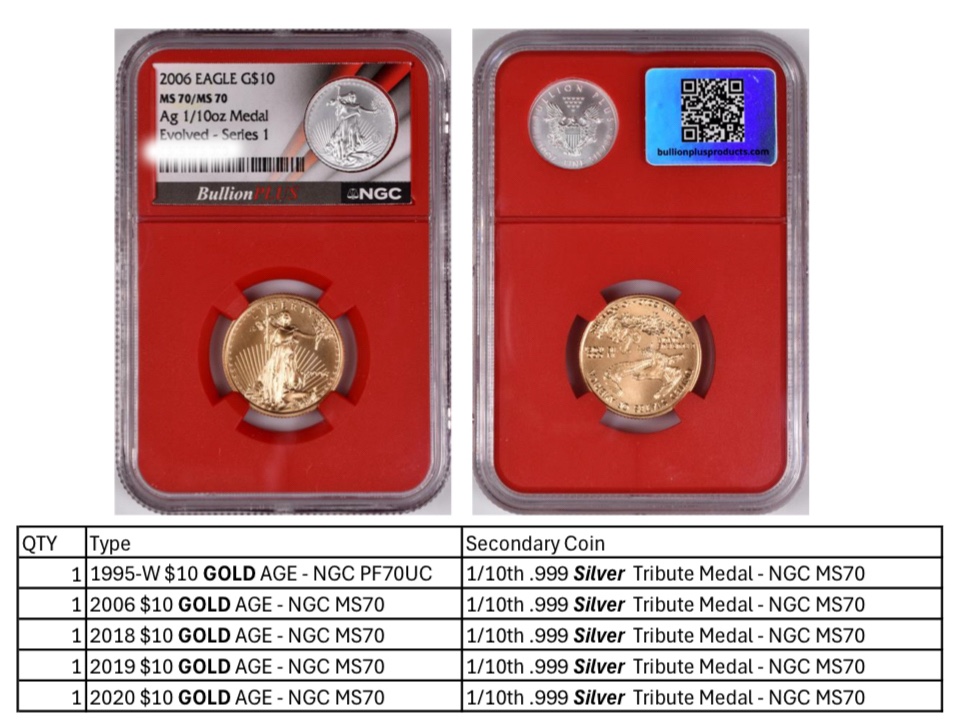 2006-$10-1/4-Oz-Gold-Eagle-MS-70