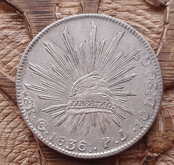 1839-Go-Pj-Republic-Of-Mexico-8-Reales