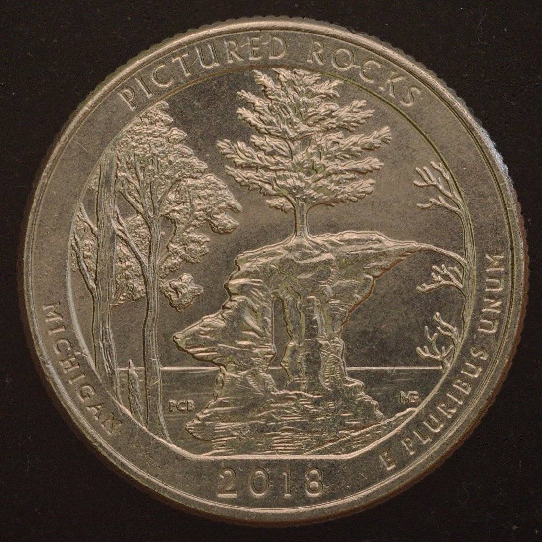 2018-P-Pictured-Rocks-Quarter-Large-Strike-Through-Obverse
