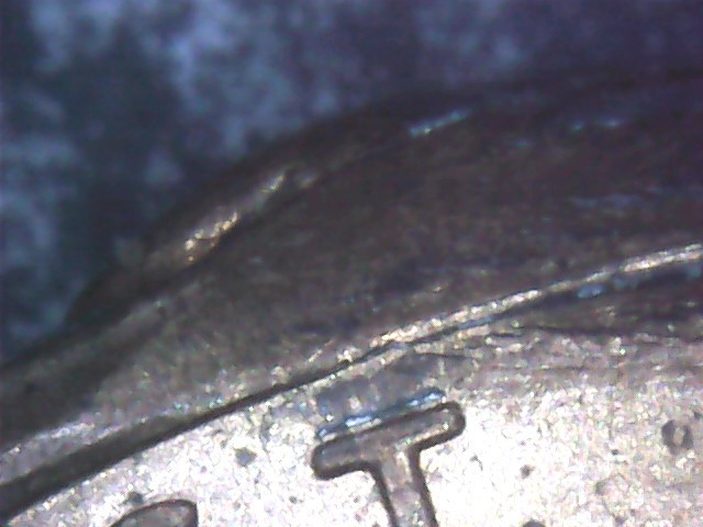 2007-Lincoln-Cent-Strikethrough,-Clip-Or-Post-Damage-?