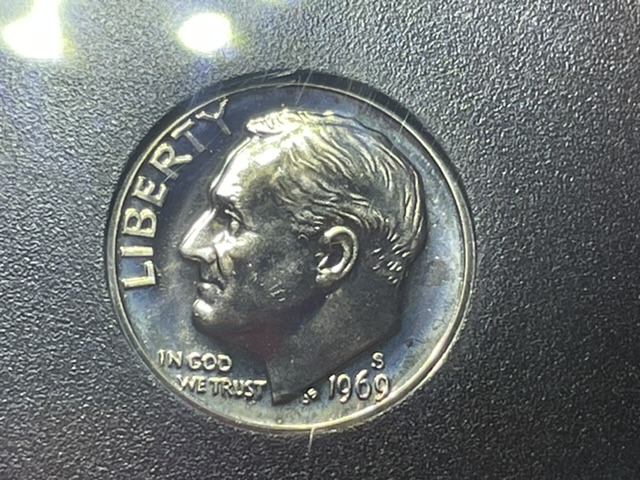 1969-S-Dime-DDO-/--Dbl-Eyelid