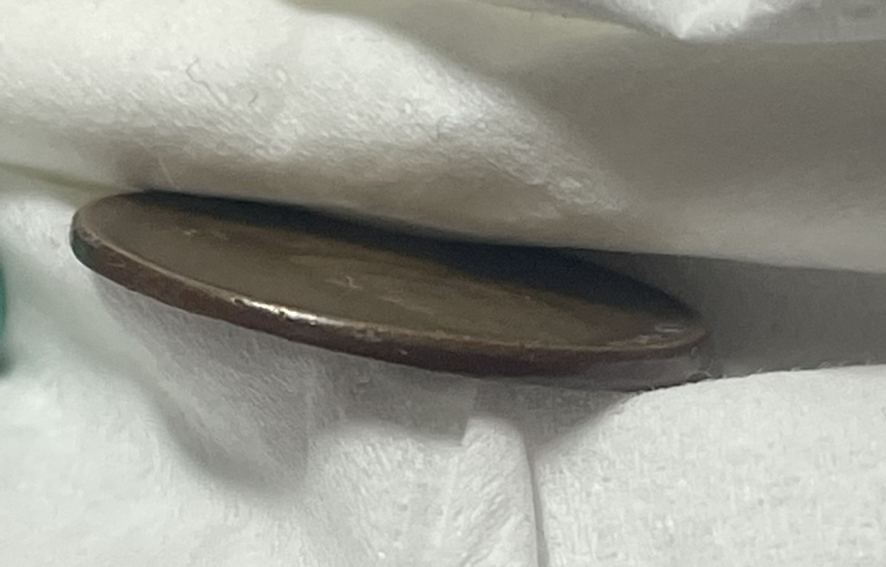 1953-Lincoln-Penny-Struck-Through-Grease?