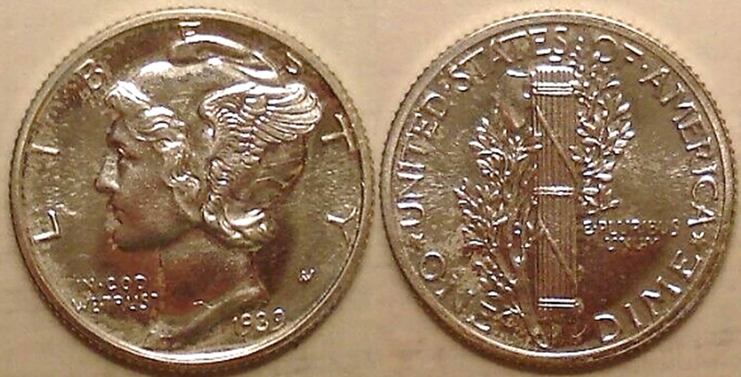 1939-Proof-Mercury-Dime