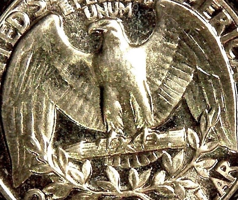 1952-Proof-Washington-Quarter-Superbird-Reengraved-Right-Wing-Feathers