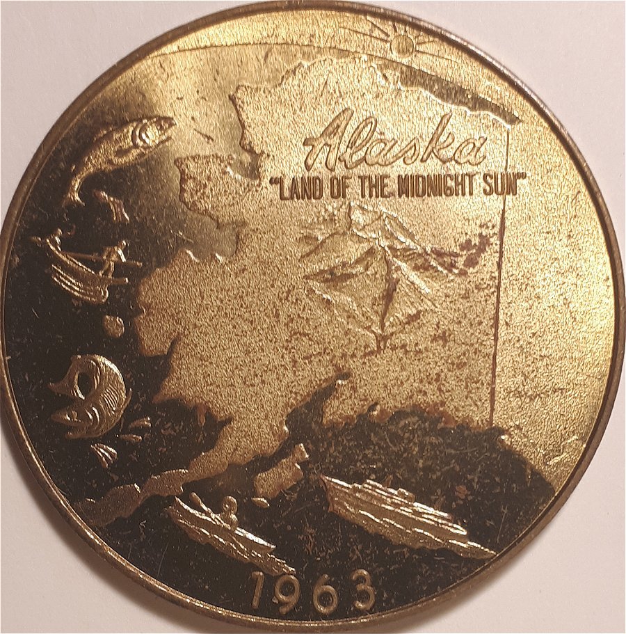 Alaska-Token-1963:-Good-For-One-Gold-Nugget