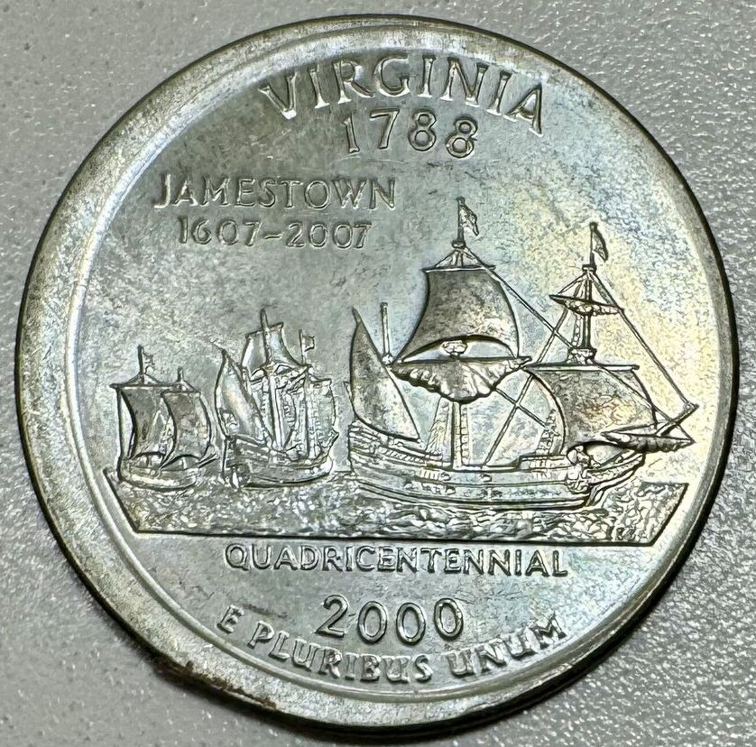 Misstruck-2000-D-Virgina-Washington--Quarter