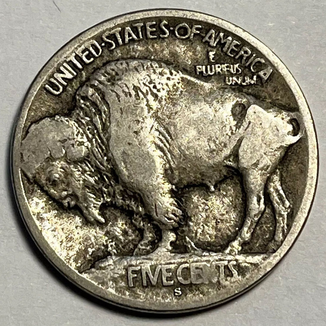 1913-S-Type-I-Buffalo-Nickel-For-Grading