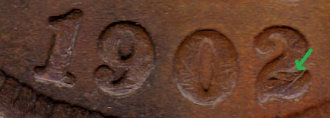 1902-Indian-Cent---Die-Chip-At-Date?