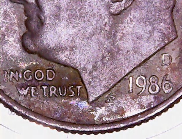1986-D-Roosevelt-Dime-Possible-No-Clad-Error?