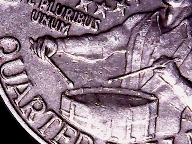 1976-D-Bicent-Qtr--Lamination-Error