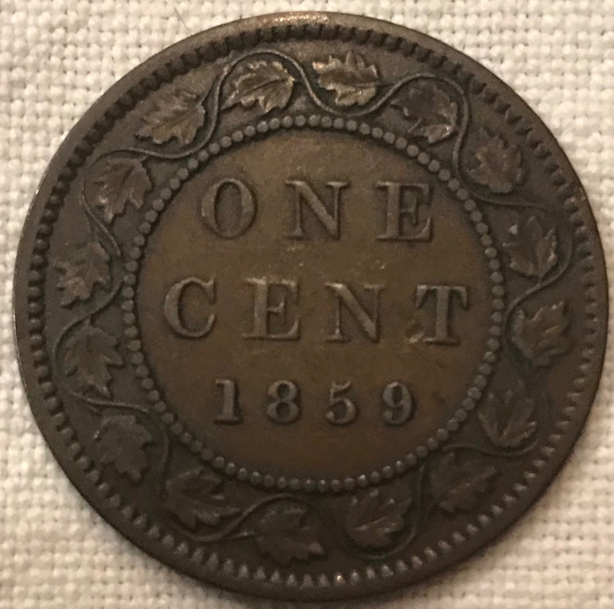 One-Cent-Canada-1859