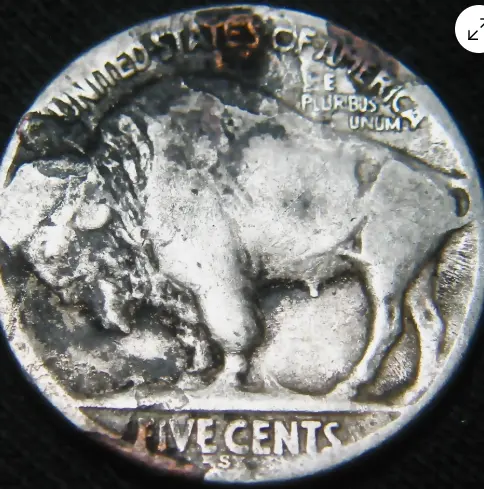 1920-S-Bison-Nickel---Weak-Strike-Or-Worn-Die?