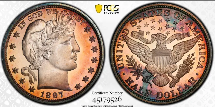 1892-Barber-Half-Dollar---Please-Evaluate-The-Toning-For-Premium-And-Type