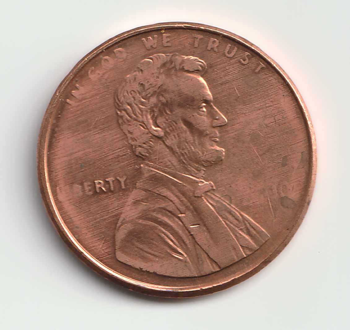 2000-Lincoln-Cent-Slight-DDR-With-Rub