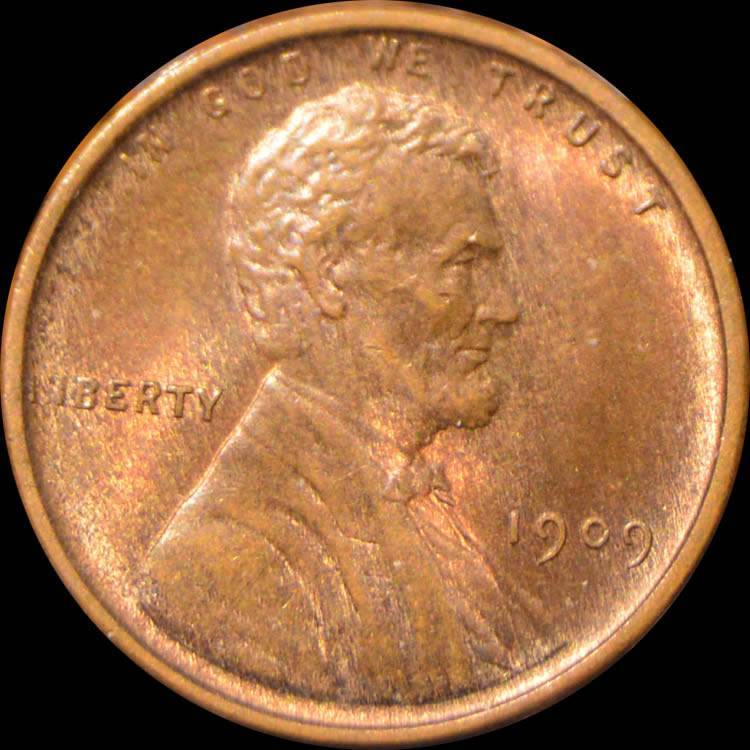 1909-Lincoln-Wheat-Cent-P,-No-VDB-For-Grading