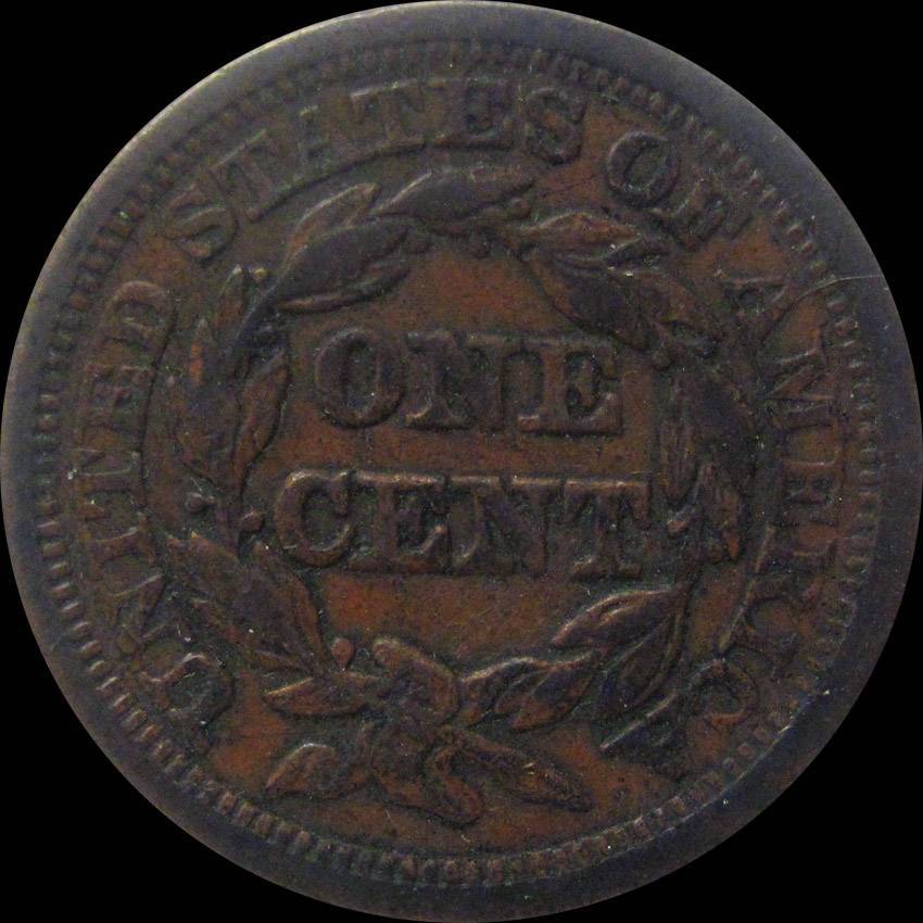 1846-Braided-Hair-Large-Cent-For-Grading-*-New-Pictures-Added-*