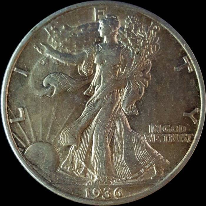 1936-Walking-Liberty-Half-Dollar-For-Grading.