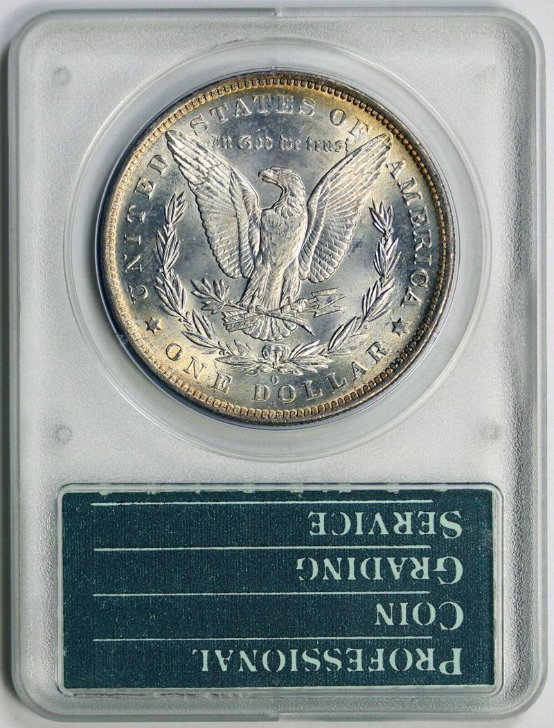 1883-O-Morgan,-Wicked-Die-Cracks,-Toning,-You-Vs.-PCGS
