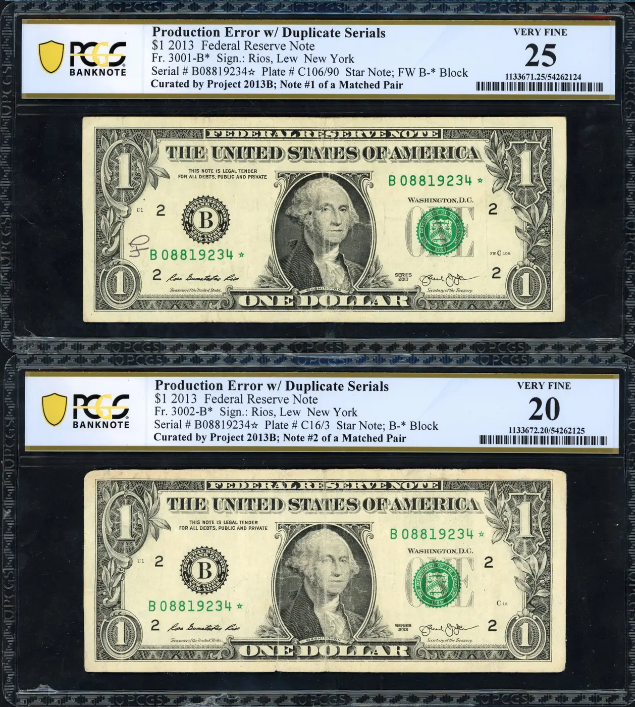 Ends-Feb-1-2026:-Rare-Duplicate-Serial-Number-Star-Note-Matched-Pair-Vf25,-VF20