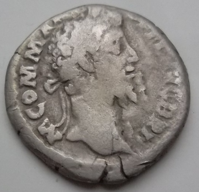 Very--Rare-Commodus--Denarius-From-The-Same-Dies-Ric180