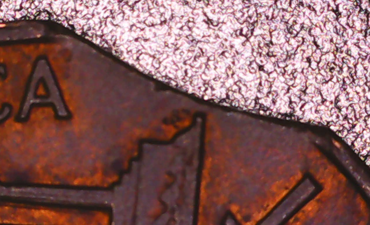 1960-Lincoln-Penny---Double-Clipped-Planchet?