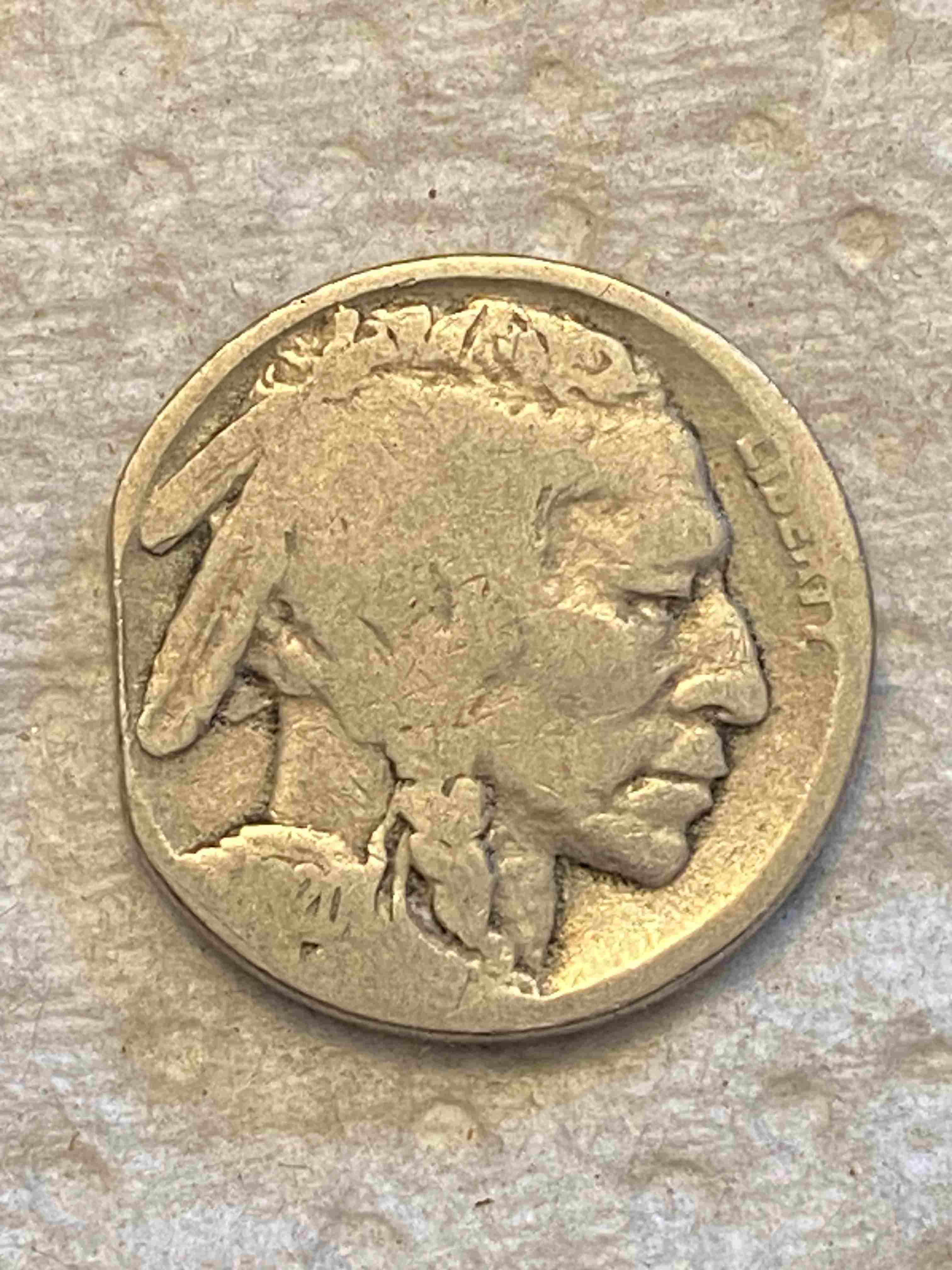 1920-Buffalo-Nickel---Clipped-Planchet