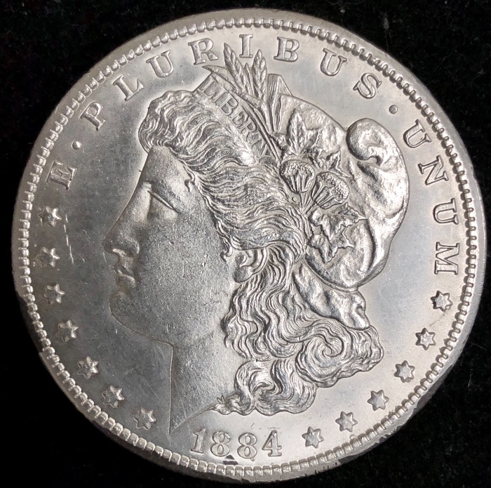 1884-CC-Morgan-Silver-Dollar,-I-Seem-Unable-To-Crack--This-One.