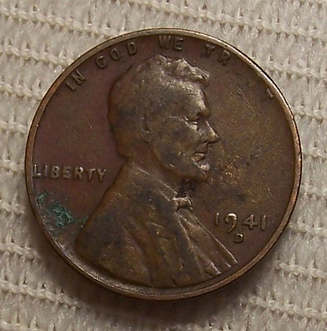 1941-D-Wheat,-Struck-Thru-Grease?