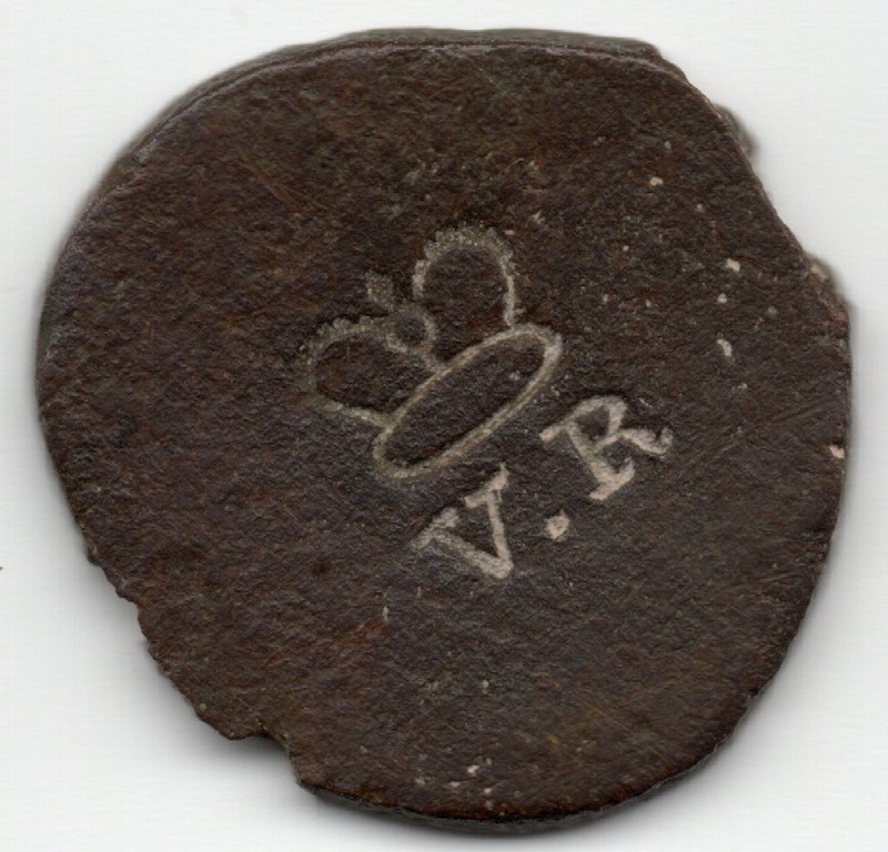 Victorian-Countermarked-Coin-Or-Token