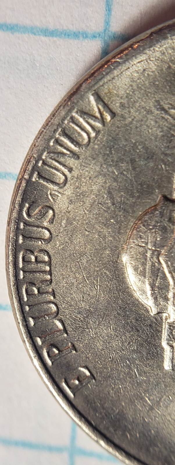 Five-Cent-1995-P-Just-I-See-Somthing-Weird