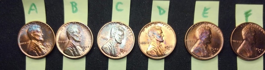 1942-D-Toned-OBW-Fed-Reserve-Lincoln-Wheat-Cent-Roll