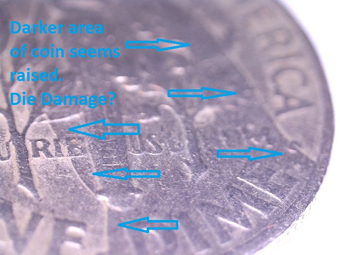 1967-Dime-W/Unknown-Image-On-Reverse,-Help!