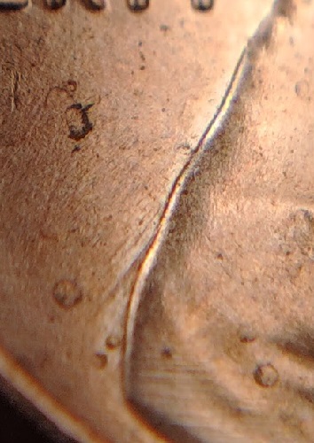2022-P-Lincoln-Cent.-A-Look-At-The-Tip-Of-The-Nose.