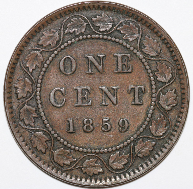 1859-Canadian-Large-Cents-From-The-Okiecoiner-Collection