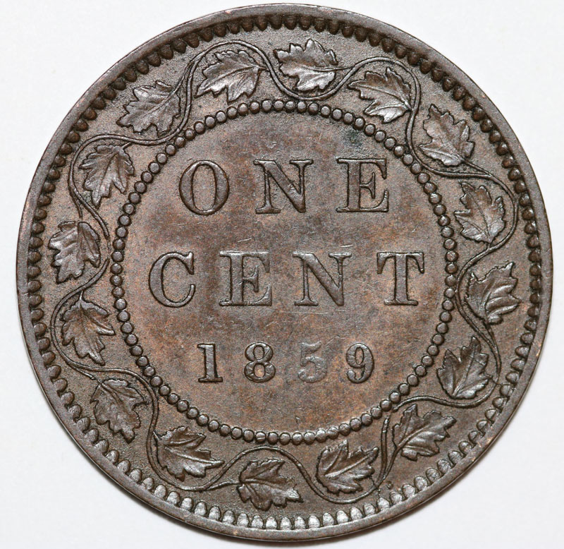 1859-Canadian-Large-Cents-From-The-Okiecoiner-Collection